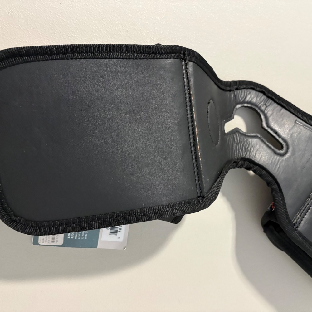 Tough 1 1200D Horn Bag Embroidered Western‎ Saddle Trail Bag Black - Picture 8 of 12